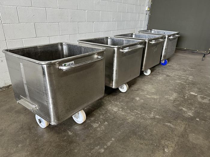 Used Stainless Steel Meat Buggies