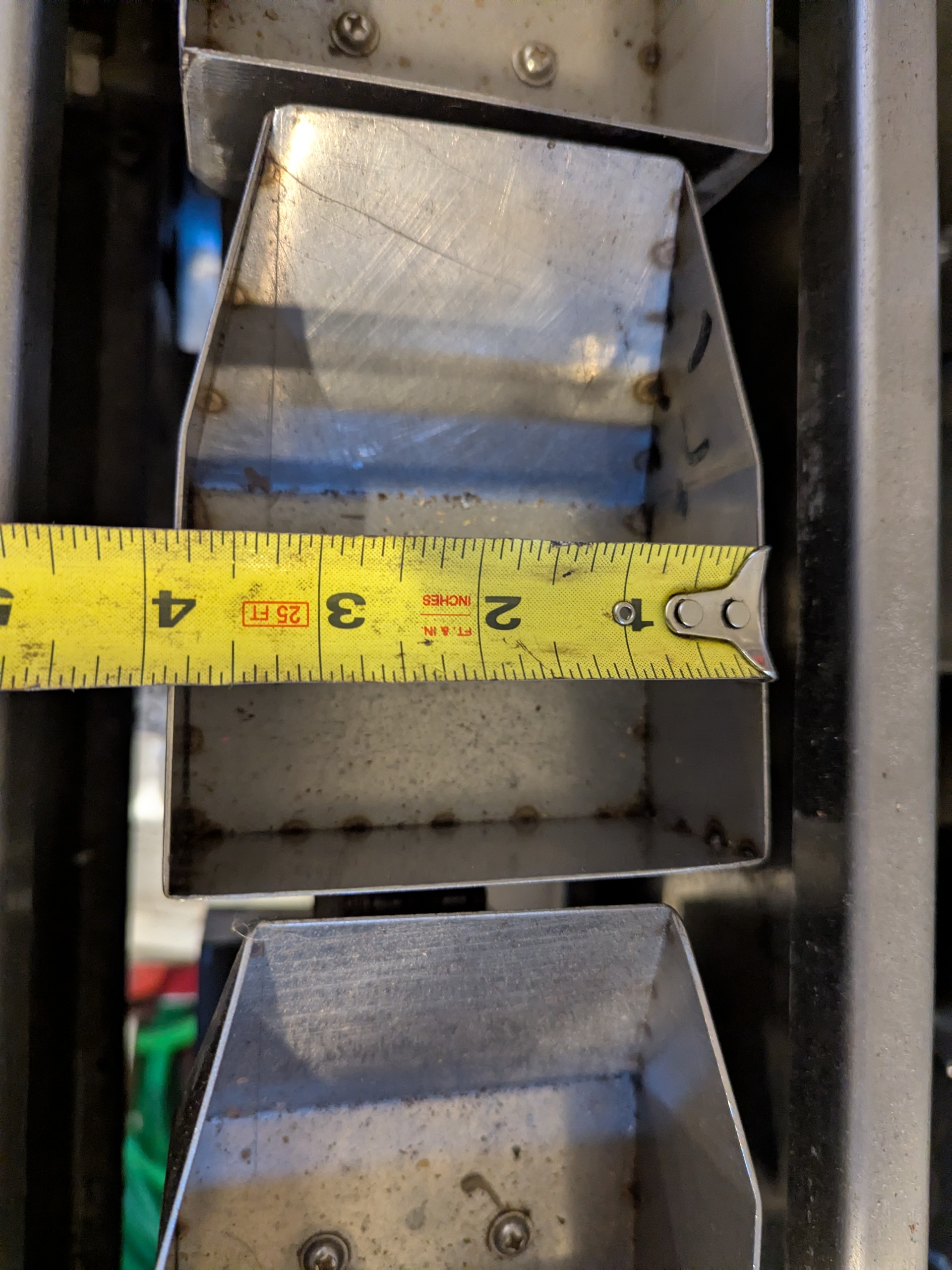 Used Flow Packer with Bucket Infeed