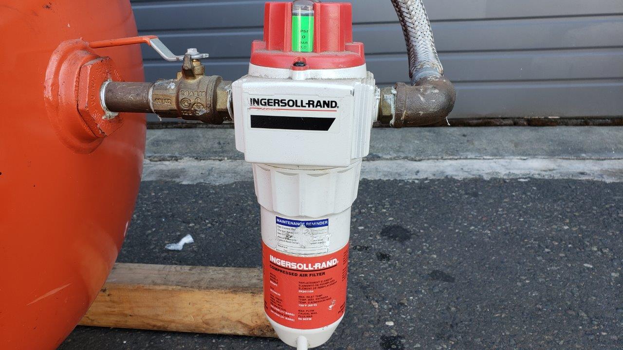 Used Devair 120 Gallon Air Compressor