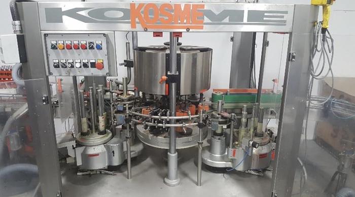 Used Complete Bottle Filling Line