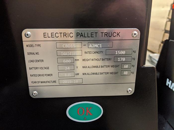 Used CBD15 Series Electric Pallet Truck (4)