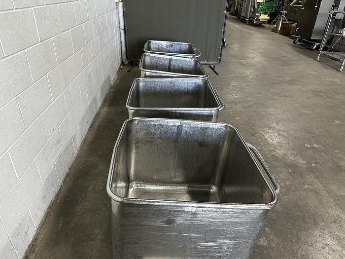 Used Stainless Steel Meat Buggies