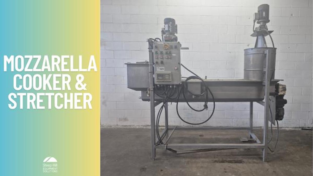 Used Mozzarella Cooker & Stretcher