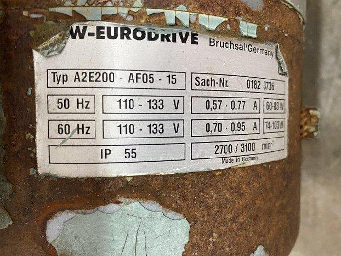 Used SEW-Eurodrive SAF77 Helical-Worm Gearmotor