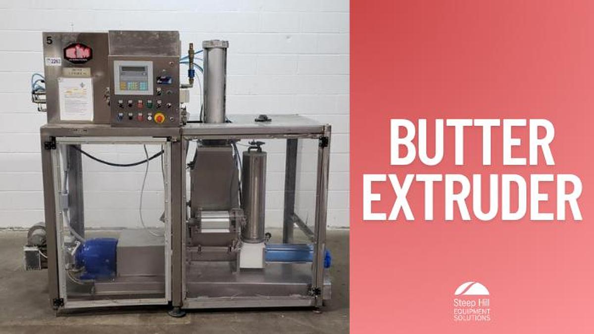 Used CIM Butter Extruder