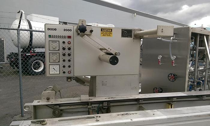 Used Dixie Horizontal Thermoformer for Parts