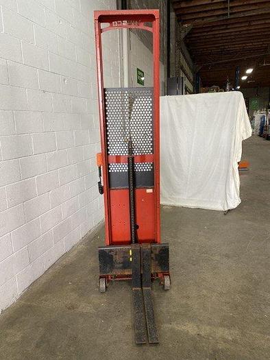 Used Wesco Powered Lift Stacker
