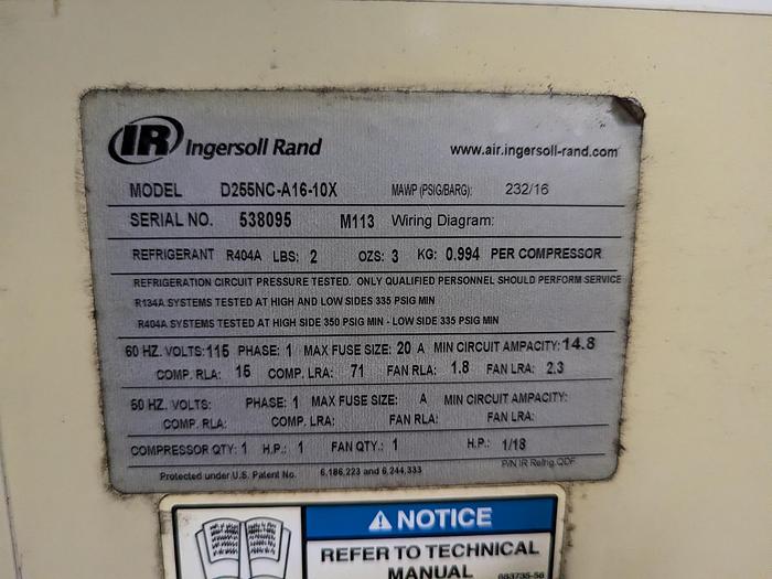 Used Ingersoll Rand Air Dryer