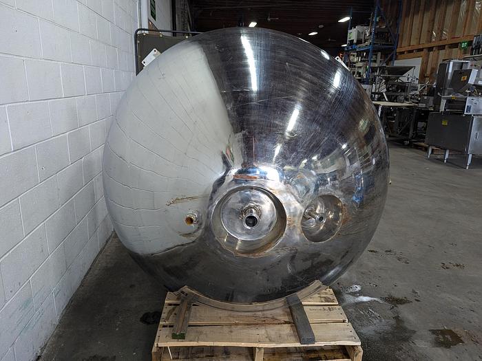 Used 300 Gal. Dual Agitation Mix Tank