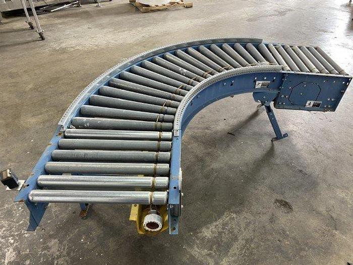 Used Versa Lineshaft 90° Roller Conveyor