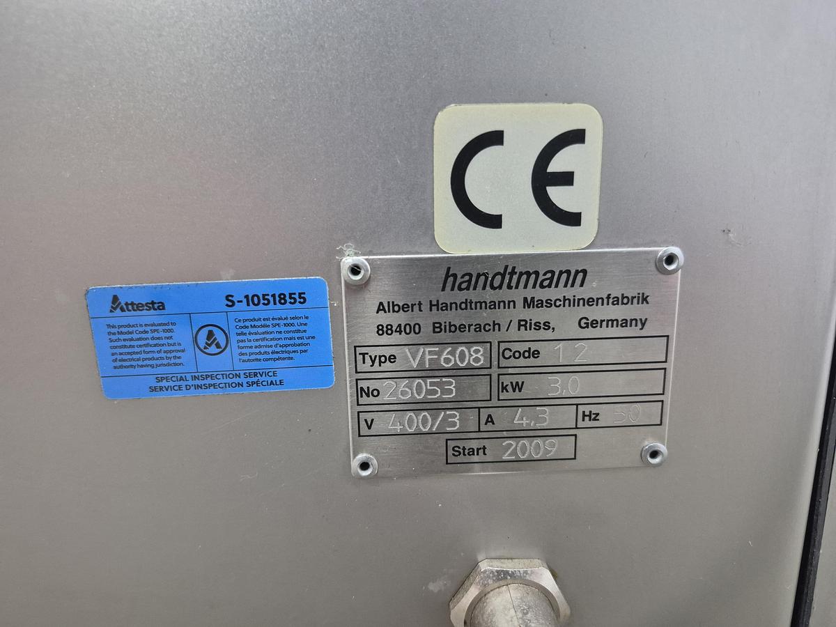 Used Handtmann VF608 Sausage Stuffer