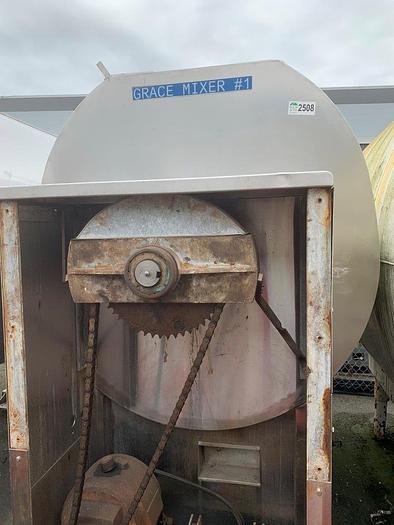 Used 1,000 Gallon Horizontal Cheese Vat