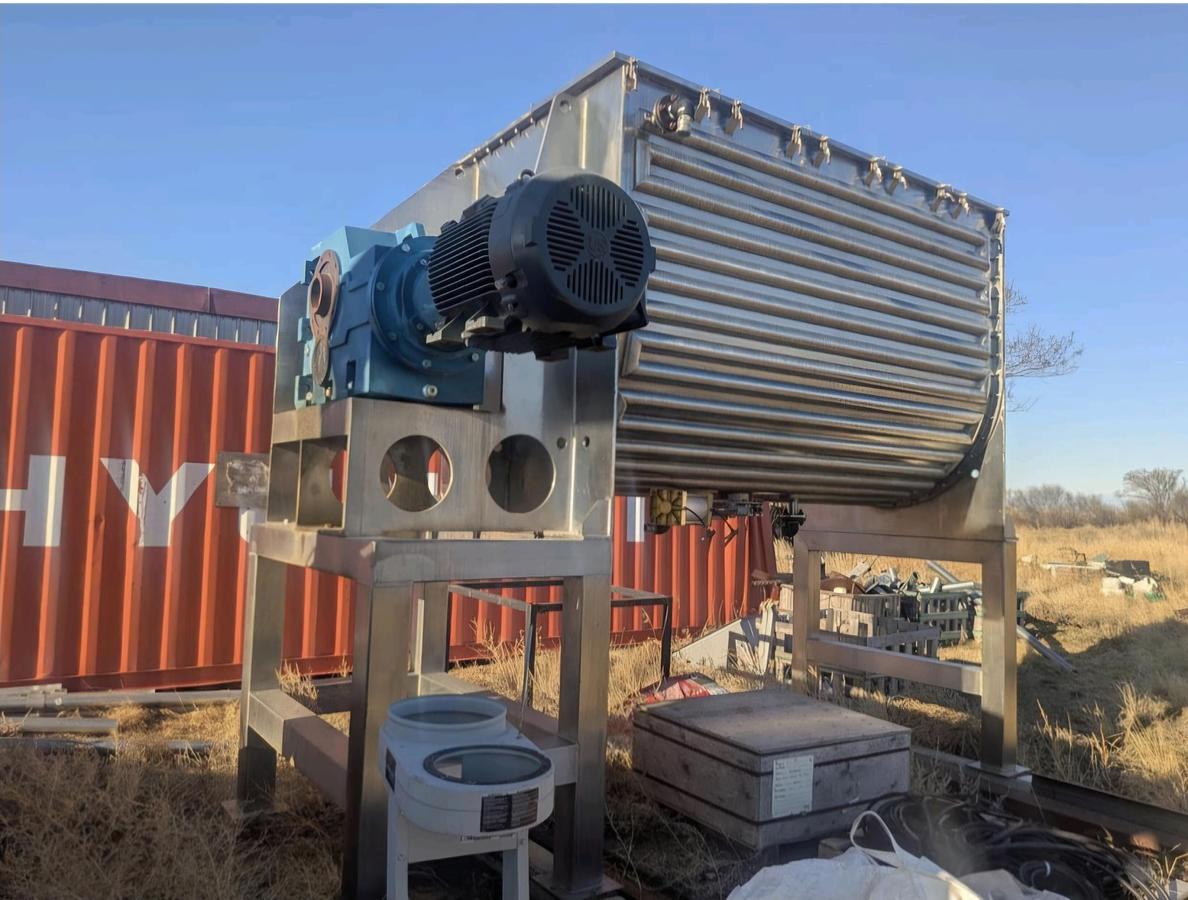 Used Industrial Jacketed Ribbon Blender