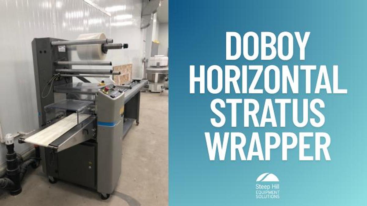 Used Doboy Horizontal Stratus Wrapper