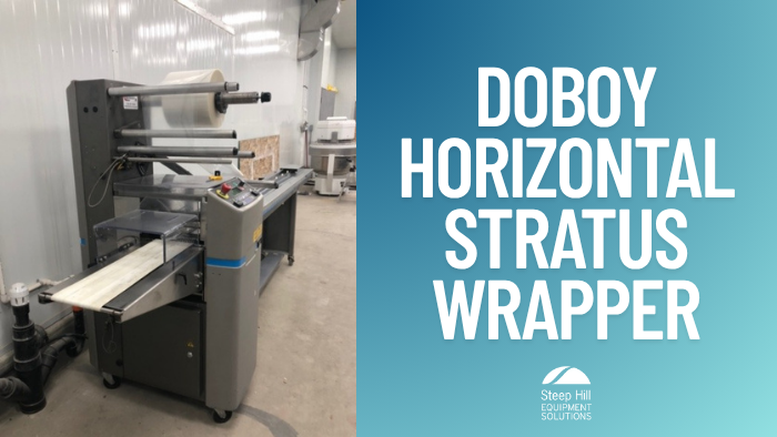 Used Doboy Horizontal Stratus Wrapper