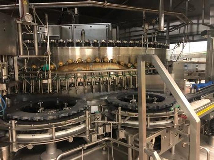 Used Krones Mecafill VKPV 120 Valve Bottle Filler