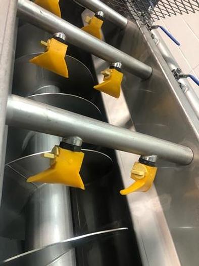 Used DTS Produce Corkscrew Wash Tank