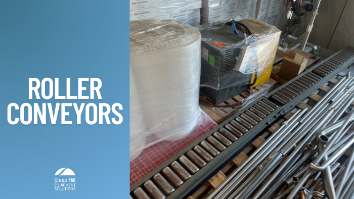 Used 2 Univeyor Gravity Roller Conveyors