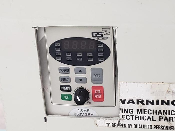 Used Bivans Vertuck 74 Cartoner with 570D Top Debosser