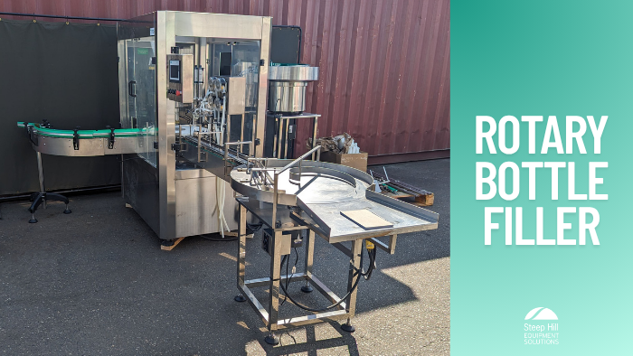 Used Rotary Bottle Filler