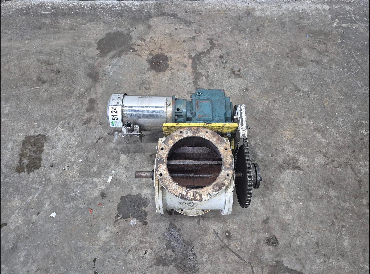 Used Kice VJ10X8X8 Rotary Airlock Valve