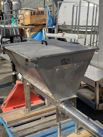 Used Auger with Hopper