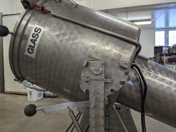 Used H. Glass Vacuum Meat Tumbler