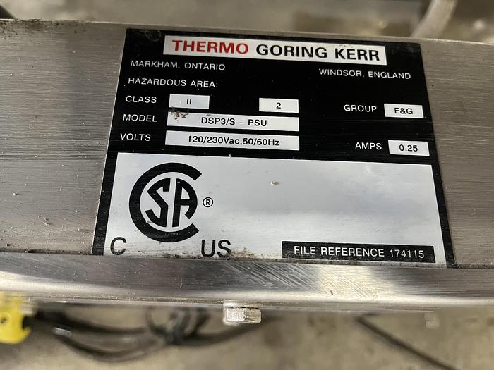 Used Thermo Goring Kerr DSP3/S-PSU Metal Detector