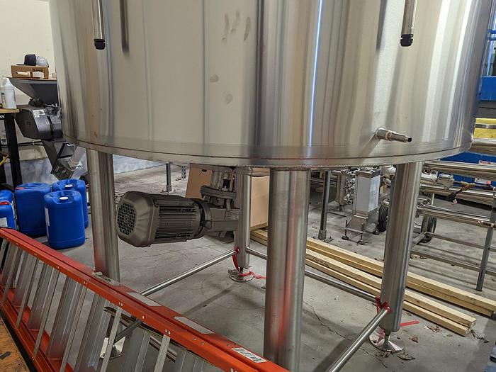 Used König 5300L Jacketed Mix Tank