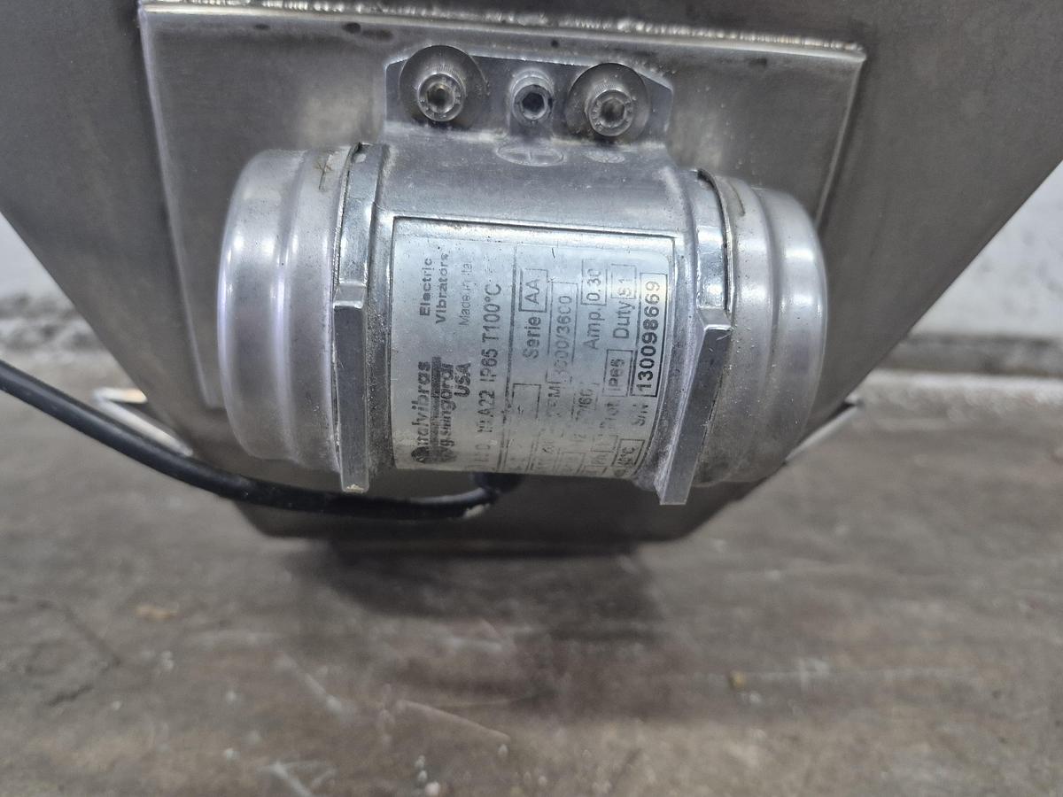 Used Stainless Steel Hopper with Vibrating Motor