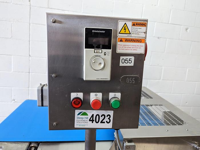 Used Rheon 4C496-7 Row Multiple Device-Transfer Conveyor