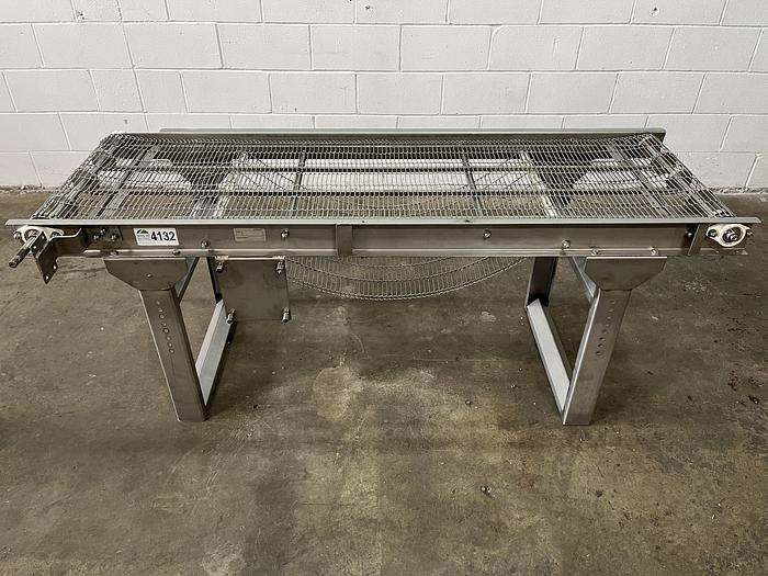 Used New Wave 6'L Wire Solomon Conveyor