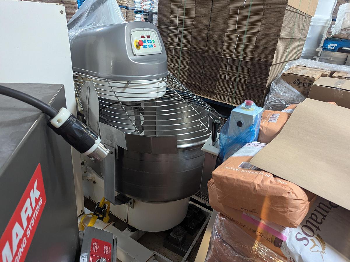 Used Esmach 160 Self-Dumping Spiral Mixer