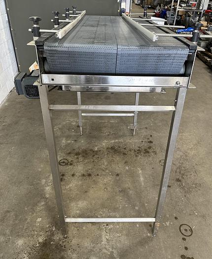 Used LaGrotta 5'L Double Belt Conveyor