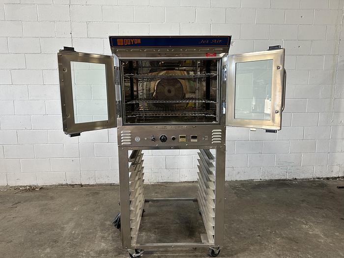 Used Doyon Jet Air 4-Pan Electric Oven