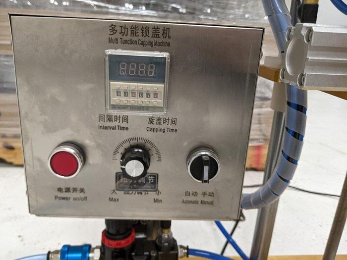 Used Semi-Auto Capping Machine