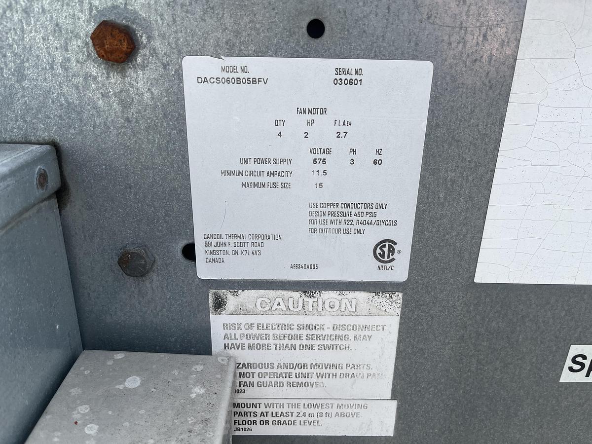 Used Cancoil Thermal Spiral Compressor