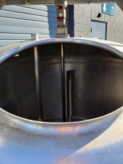 Used APV Crepaco 600 Gal Jacketed Processing Tank