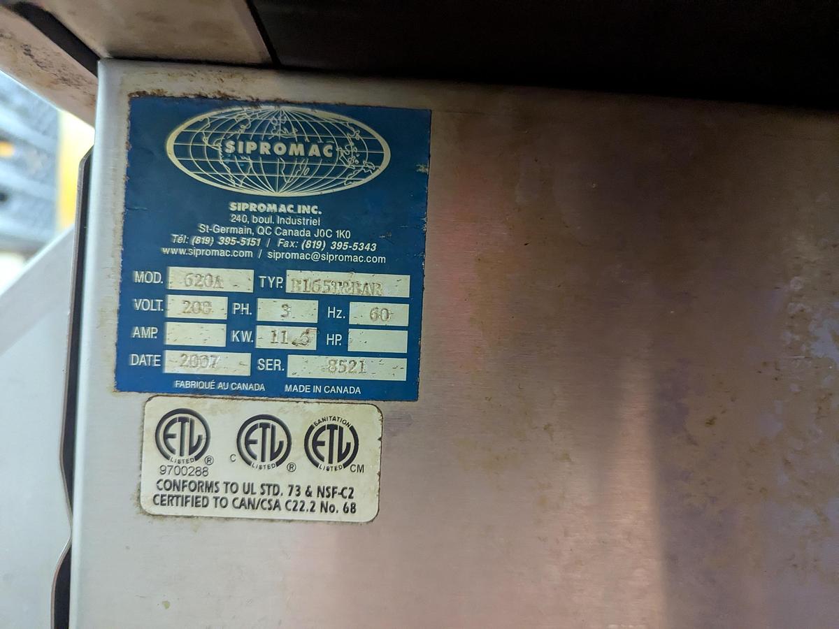 Used Sipromac Double-Chamber Vacuum Sealer Machine