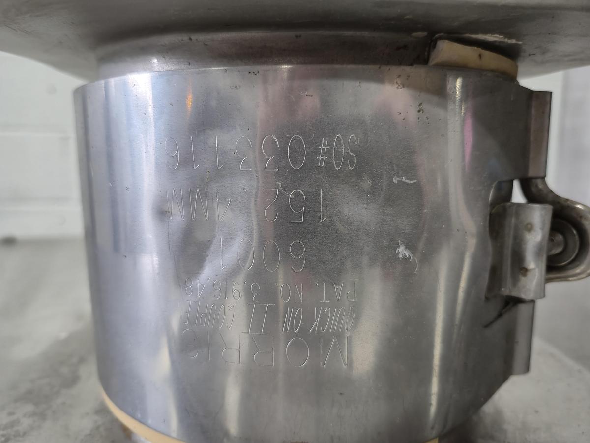 Used  Flexicon Bulk Material Feed Hopper and Intake Station