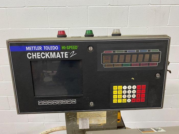 Used Mettler Toledo Hi-Speed Checkmate 2 Checkweigher