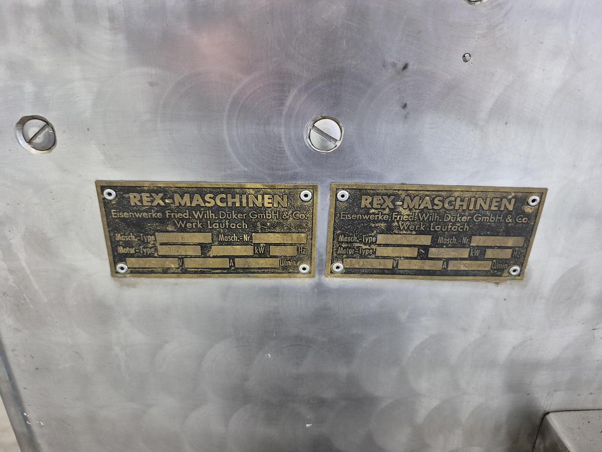 Used REX-Maschinen HYDRO 65 SN Commercial Bowl Cutter
