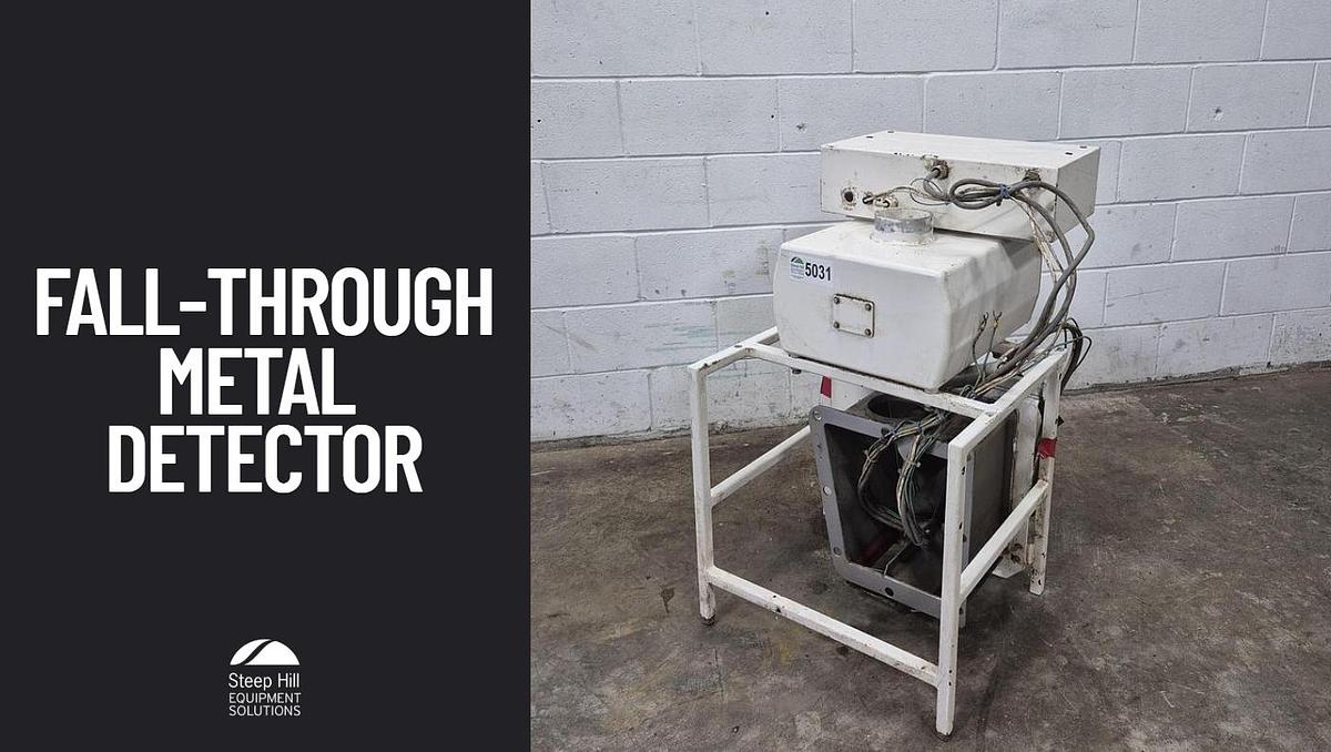 Used Safeline GF75 Fall-Through Metal Detector (For Parts Only)