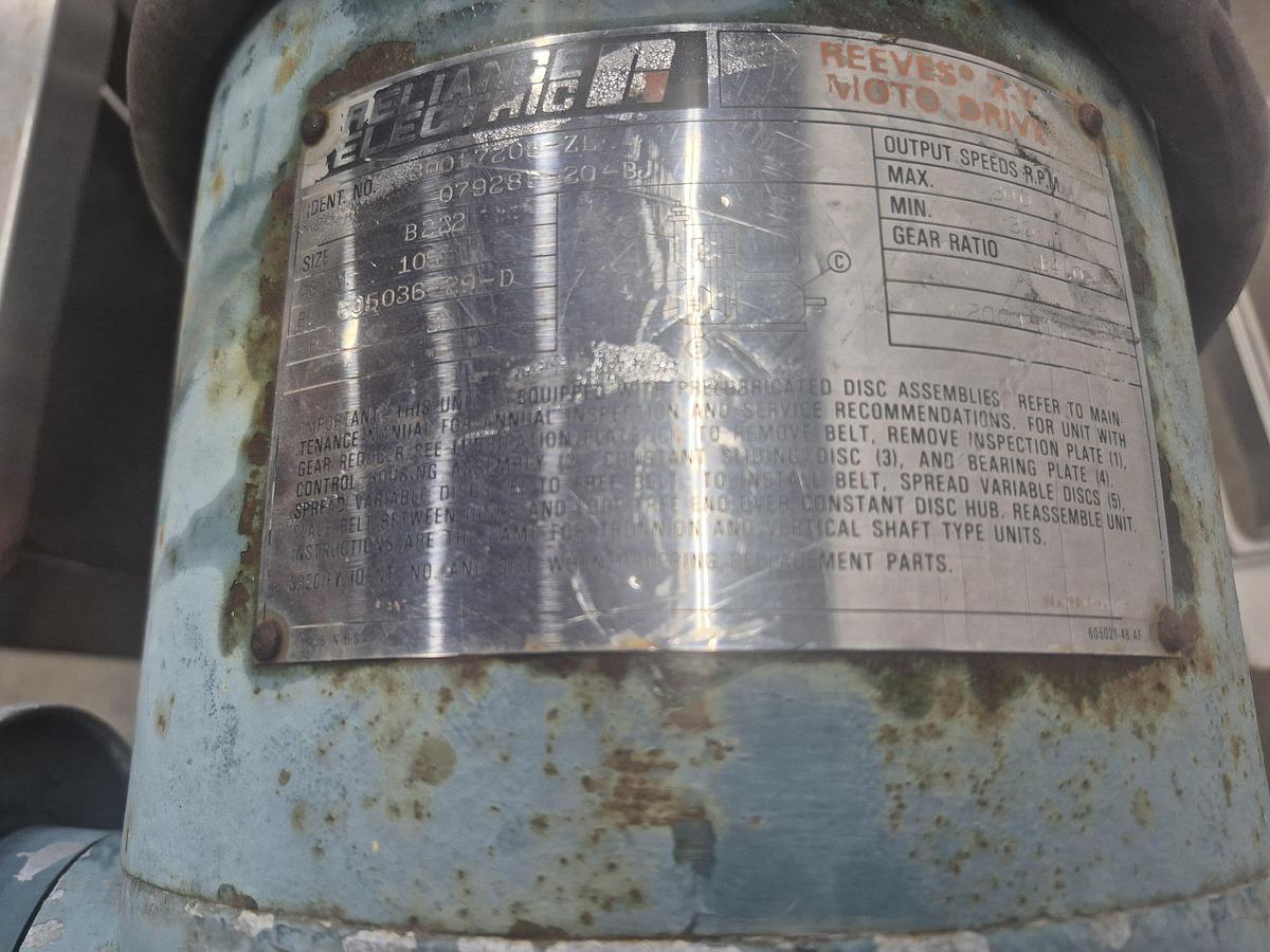 Used APV Crepaco 4R1 Rotary Lobe Pump Assembly