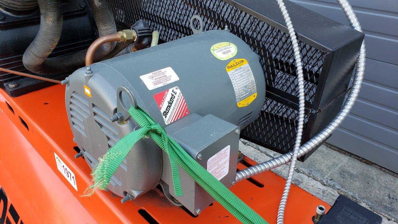 Used Devair 120 Gallon Air Compressor