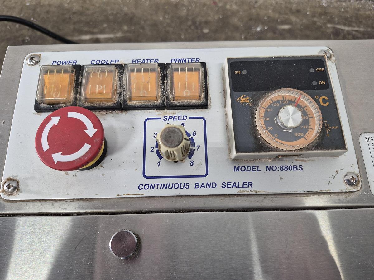 Used Mercier ME-881BS-30R Continuous Band Sealer