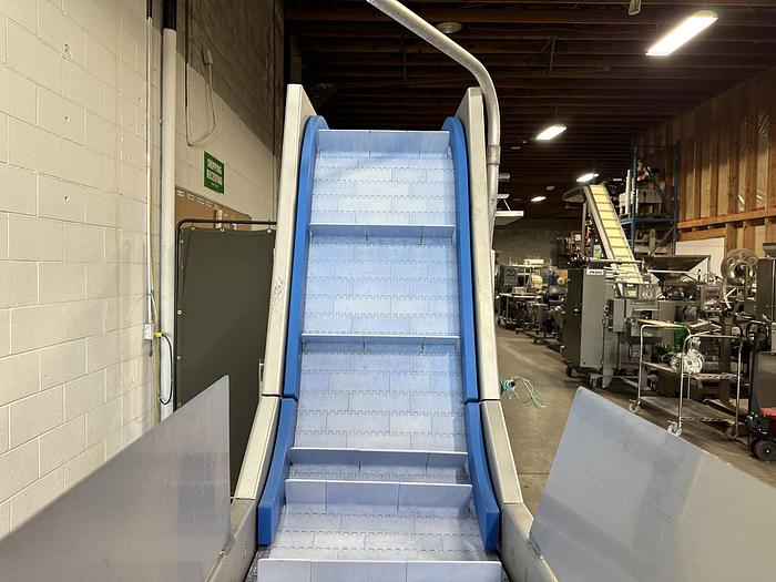 Used Incline Modular Conveyor