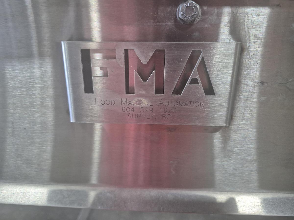 Used FMA 5 ft Flat Belt Conveyor