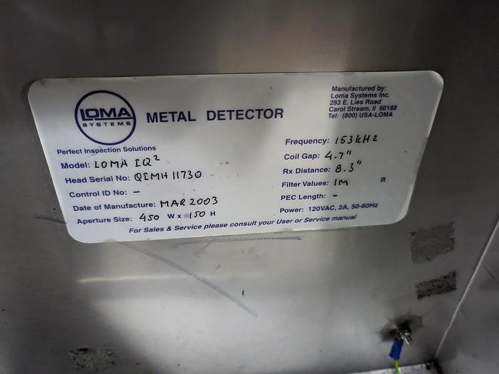 Used Loma IQ2 The MAX! Metal Detector