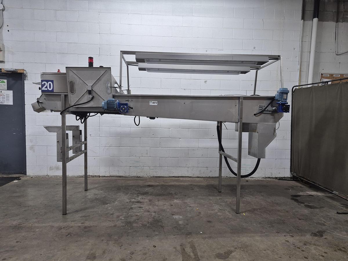 Used Unitec 2-Lane Inspection & Box Filler